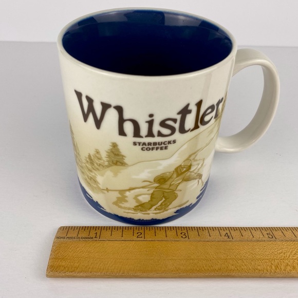 Starbucks Whistler mug, 2009 Collector Series, 16 fl oz ceramic coffee cup - Picture 6 of 8
